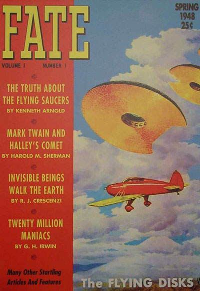 Kenneth Arnold FATE Magazine, Spring 1948